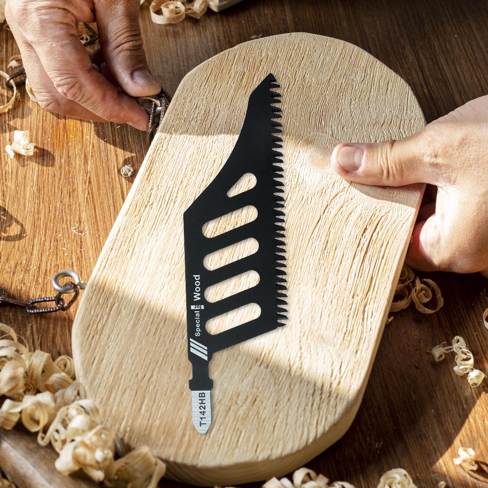 5pcs Jigsaw Blade T Shank Scroll Saw Blades Universal Jig Saw Blades Set Wood Power Tool Accessories
