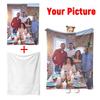 1pc Custom Photo Blanket Soft Warm Personalized Giftfor Friends Perfect forHolidays Birthday Anniversaries HomeTravel  Everyday
