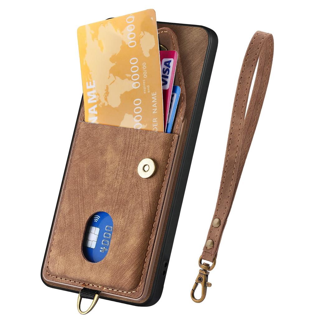 For Xiaomi Poco F7 Pro 5G/Xiaomi Redmi K80 5G Case with Card Holder Kickstand Leather Phone Back Cover