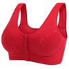 Lace-Trimmed Front-Closure Wireless Bra