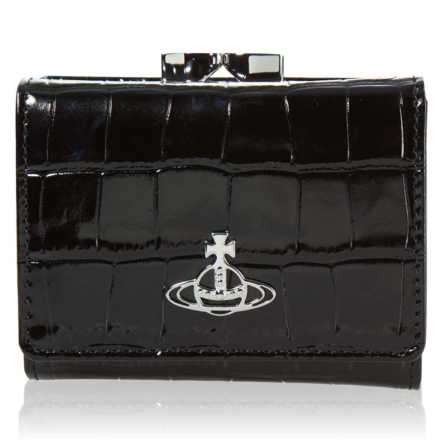 

гаманець CROCODILE [Vivienne Westwood] Tri-fold [шт.] чорний