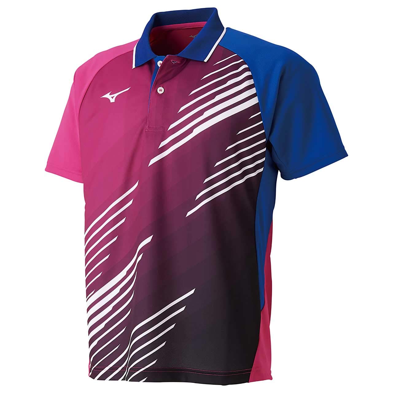 

Mizuno Table Tennis Game Short Dynamotion JTTA Berry XS Shirt, Sleeve, Standard, Fit, Moisture-Wicking, Quick-Drying, Certified, 82JA9007, Pink,