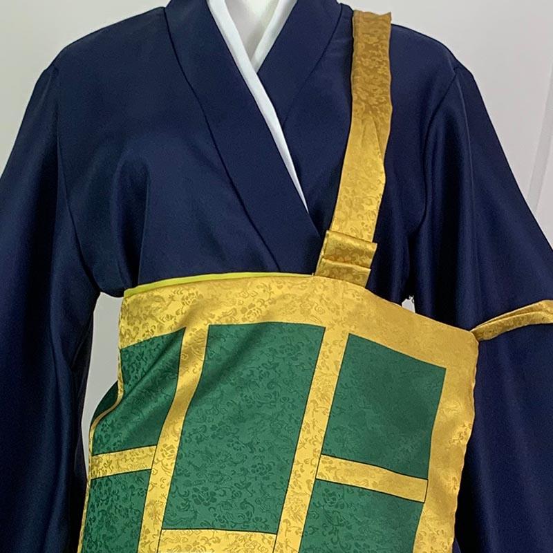 Costume Cosplay Geto Suguru Kimono Nero Blu Uniforme Scolastica Vestito Anime Costumi di Halloween Per Donna Uomo