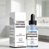 Ser Facial cu Peptide de Cupru cu GHK-Cu și Acid Hialuronic, Tratament Facial Anti-Îmbătrânire pentru Fermitate & Reparare, Îngrijire a Pielii cu Stimulare de Colagen, 30ml