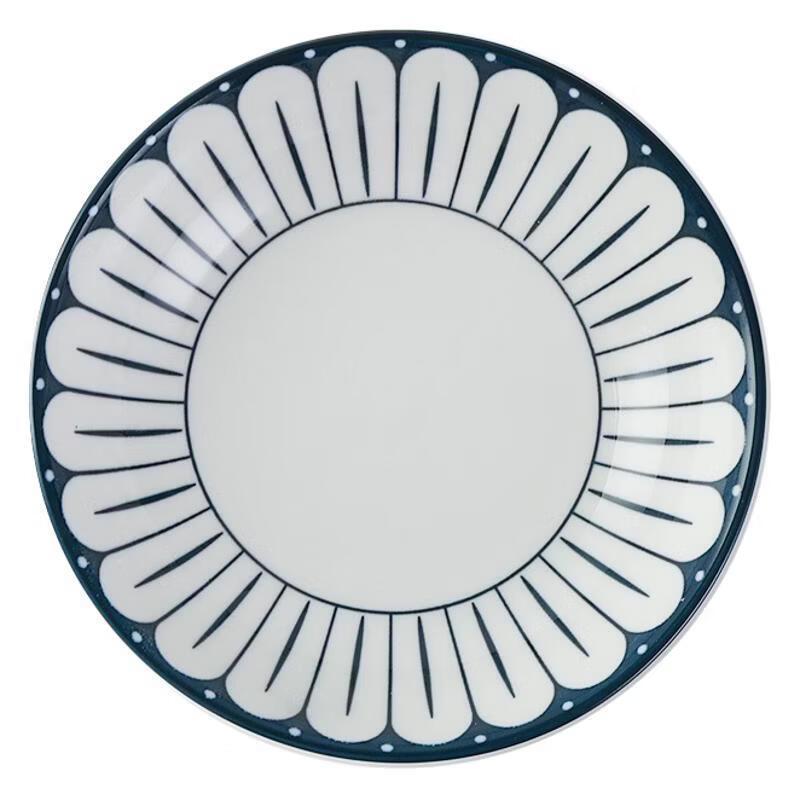 OLOEY Japanese Ceramic Deep Plate Set