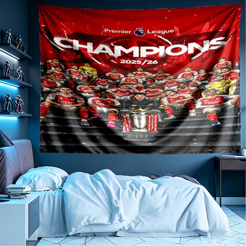 Football team.C Print Tapestry, Lightweight Wall Hanging, for Bedroom, Dorm, Living Room, Home Art Decor - Birthday Christmas Gift for Friends