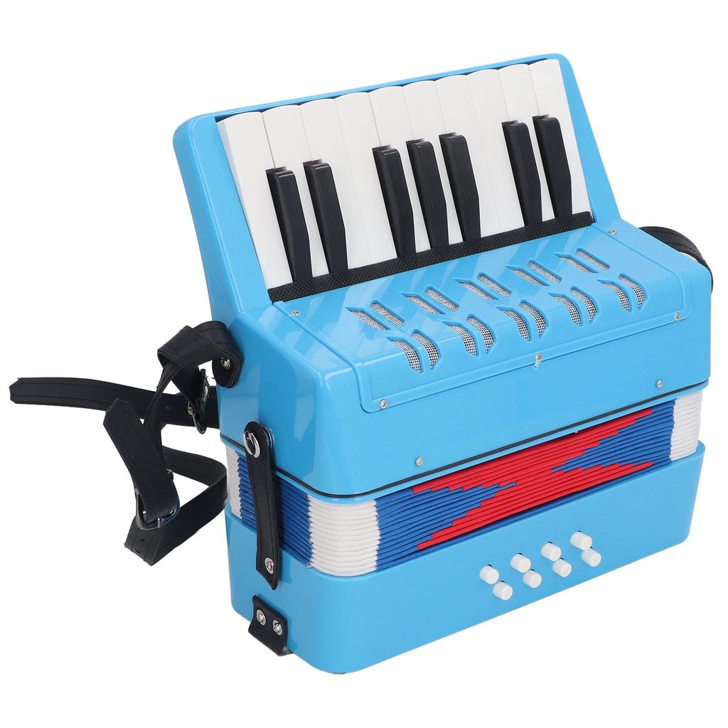 Kids Accordion Instrument 17 Keys 8 Bass Musical Instrument Educational Toy for Kids Children