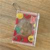 1 Piece 3-Inch Idol Photo Card Protective Cover Card Holder Chain Candy Bag Ins Card Holder Transparent Photocard Holder