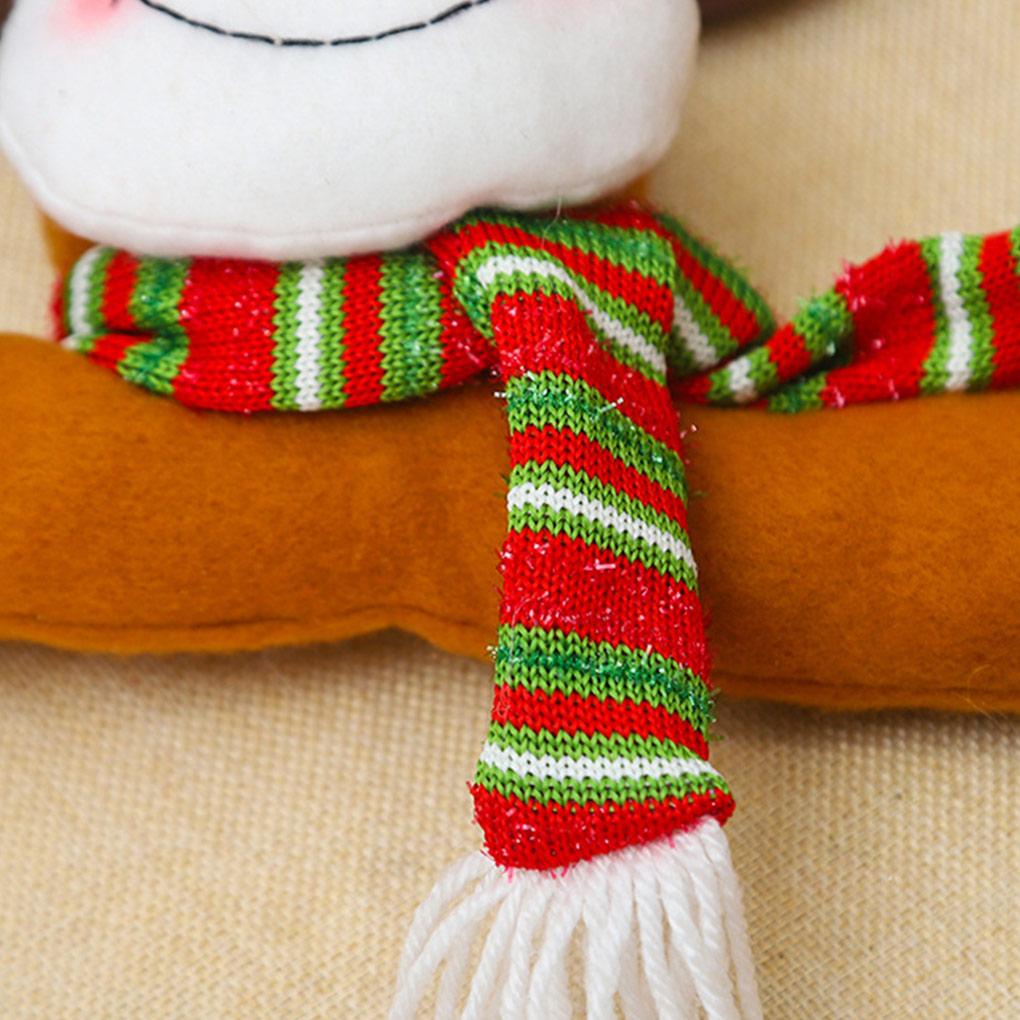 Christmas Curtain Buckle Tieback Cartoon Santa Claus Snowman Blind Cramp Ring Drape Window Decoration Navidad Restaurant