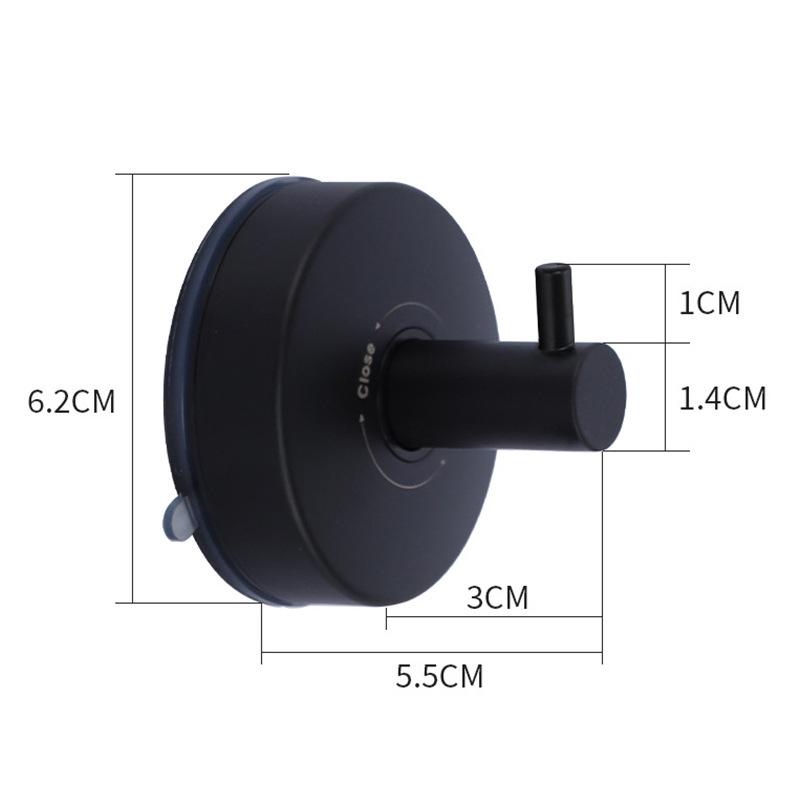 304 Stainless Steel No-Drill Wall Hook - Adhesive Traceless Clothes Hanger