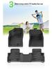 Eco-Friendly TPE Floor and Trunk Mats with Seat Back Cushion for 2021-2025 Nissan Qashqai