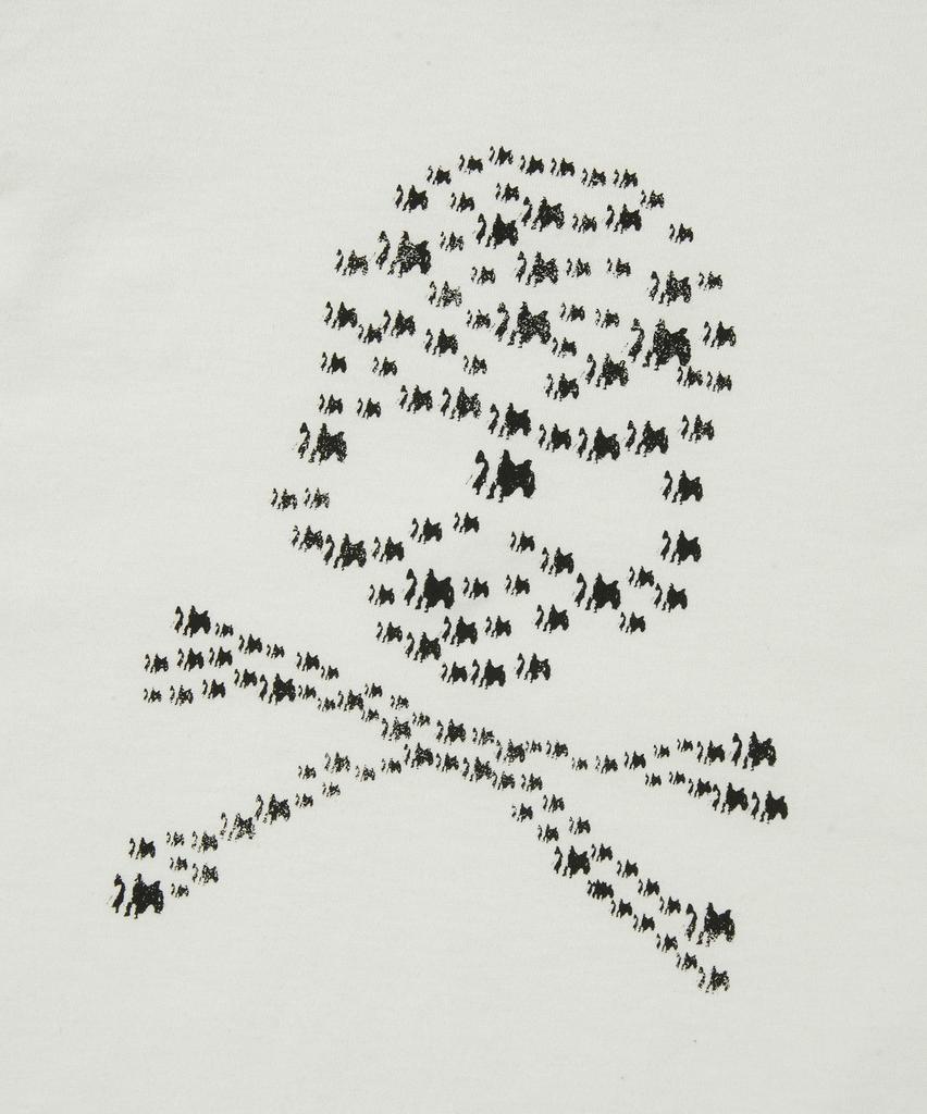 Seuweideu Albino Skull Crop Tee [Off White]
