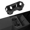 For Tesla Cybertruck 2024 Water Cup Holder Storage Box Silicone Shock-Absorbing Central Armrest Cup Tray Tidying Car Accessories