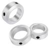 5 Pièces Anneau Fixe d'Axe Optique Type Ouvert Roulement à Anneau Fixe Manchon de Blocage Limite Aluminium Arbre de Positionnement Automatique à Anneau Fente