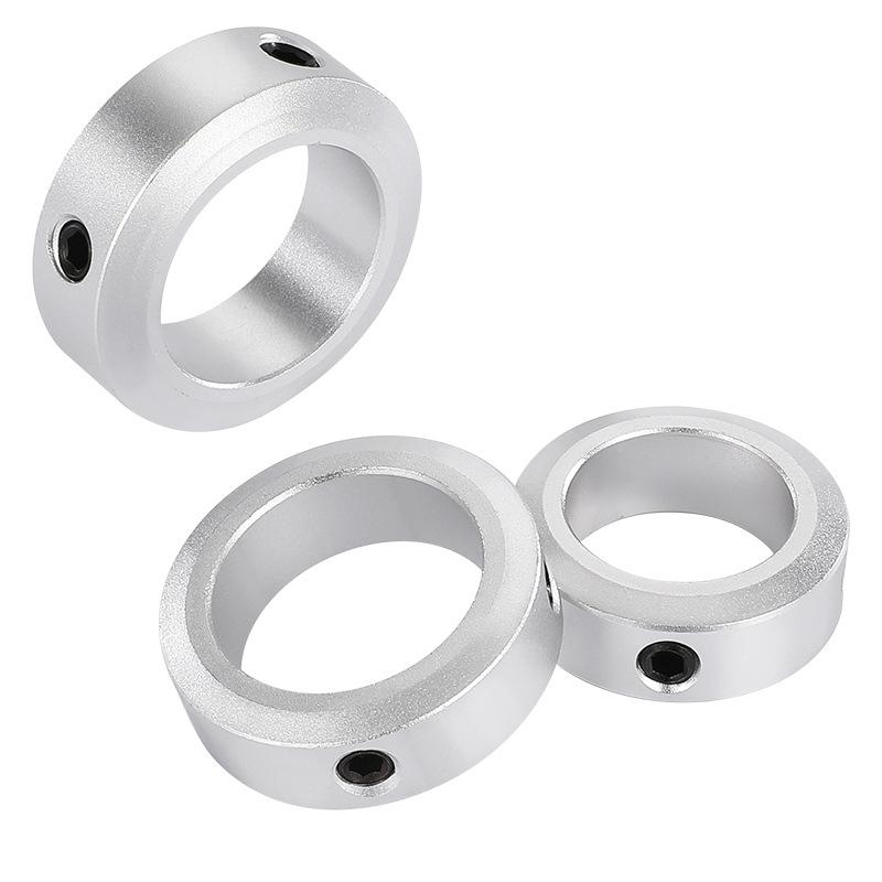 5 Pièces Anneau Fixe d'Axe Optique Type Ouvert Roulement à Anneau Fixe Manchon de Blocage Limite Aluminium Arbre de Positionnement Automatique à Anneau Fente