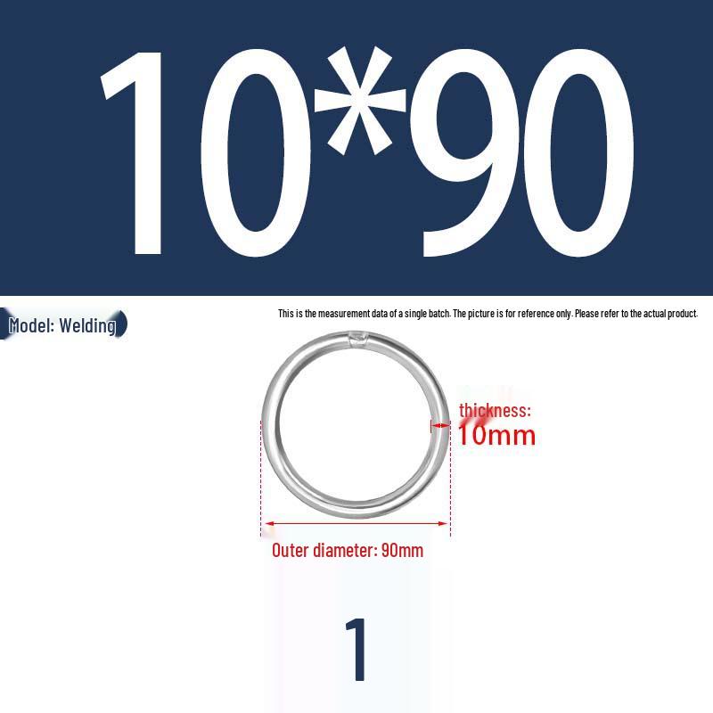 304 Stainless Steel Seamless O-Ring for Lifting and Hammock Yoga Connection