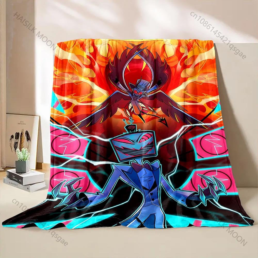 Multiple Styles TV Time Printed Cartoon Blanket Warm Soft and Comfortable Home Travel Blanket Sofa Blanket Luxury Gifts