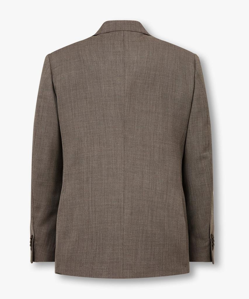 Man On The Boon [Loro Piana Fabric] Four Seasons Wool Single Jacket_Beige 4714151003