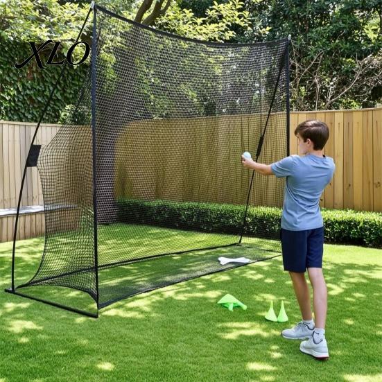 Baseball Hitting Net Heavy Duty Golf Practice Net, Training Netting, DIY Sports Ball Safety for Outdoor Backyard Driving Range