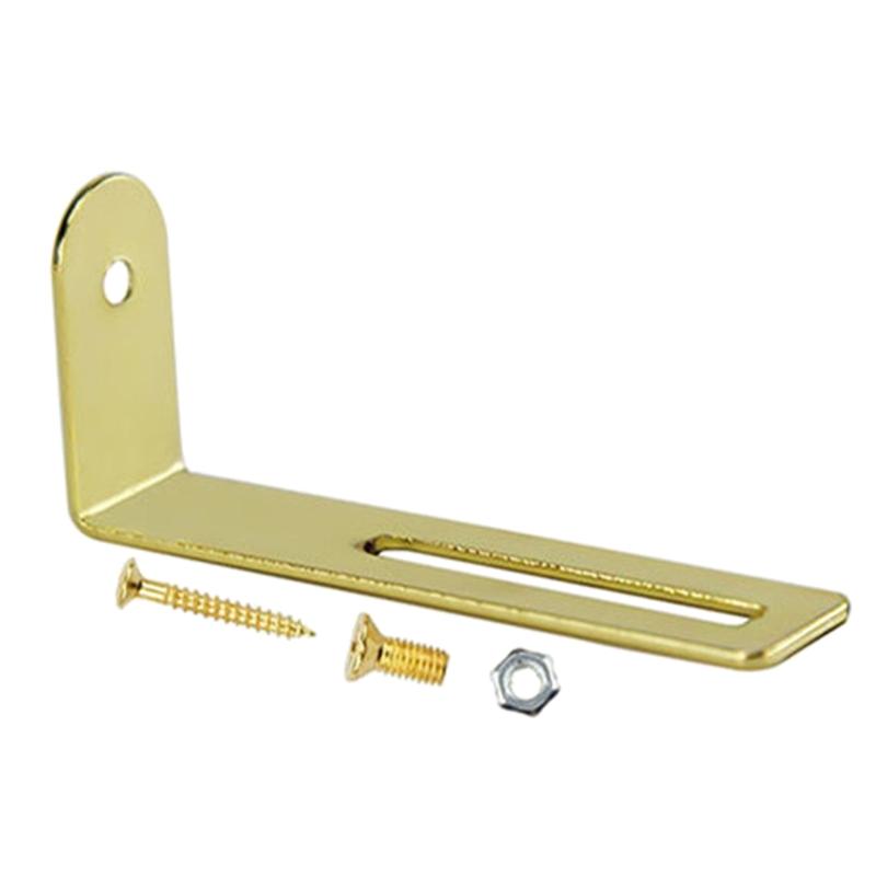 Pickguard Bracket Support Archtop Screw Electric Guitar Solid Body For Guard Plate Metal Bracket Basses Accessory