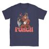 Unisexs TShirt Baby Monkey Punch Cute Monkey Punch Casual Cotton Tees Short Sleeve  T Shirt Crewneck Clothing Original