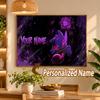 Gengar Custom Name Diamond Painting Personalized 5D Full Drill DIY Diamond Art Home Decor