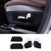 Glossy Black ABS Seat Adjustment Button Cover Trim For BMW 5 Series -2024