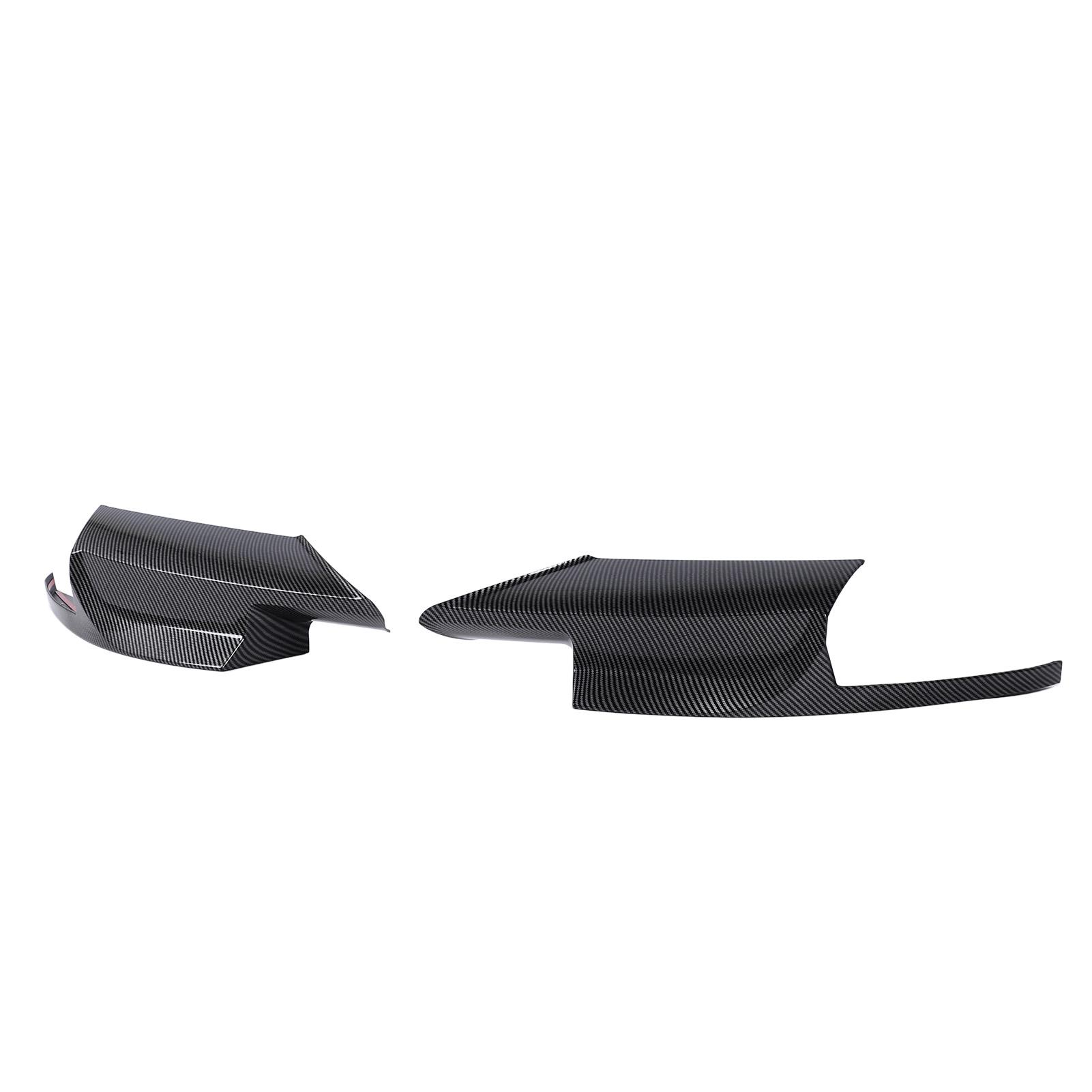 

1 Pair Front Bumper Lip Spoiler UV Protective Clear Coated Sporty Look for 5 Series F10 M5 2011 to 2017