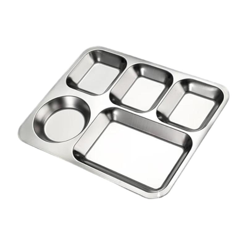 

Разделенный поднос для еды Aojian Rabbit из нержавеющей стали 304