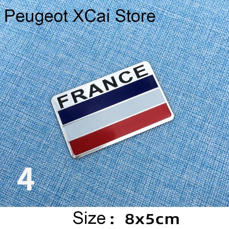 Suitable for Peugeot 408 508 RCZ 2008 3008 4007 4008 5008 206 207 301 307 308 GT fender side Aluminum YR sticker car accessories