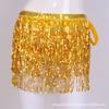 Halloween Belly Dance Hip Scarf Performance Sequin Tassel Waist Chain Bohemia Waist Scarf Sexy One Piece Skirt