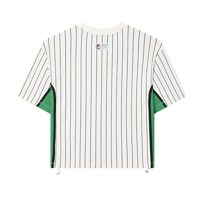 New FILA T Shirts Women's Cloud White F11W437105FWT