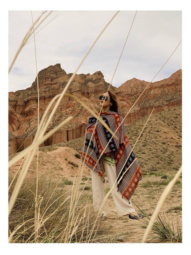 Women's Ethnic Cotton Linen Summer Shawl and Tibet Silk Scarf