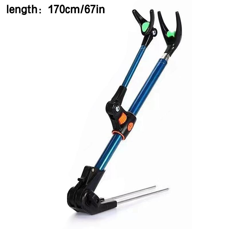 1pc Fishing Rod Rack Stainless Steel Turret Bracket Fishing Rod Support Stand Angler Rod Holder Rod