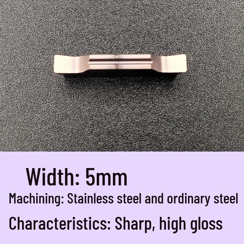 CNC Nut- und Abstechklingen: Edelstahl mggn/mgmn300/400 Einsätze
