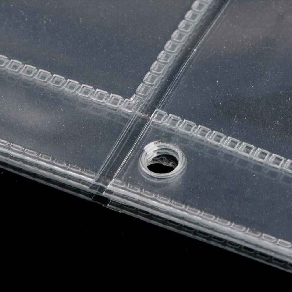1pc Money Banknote Paper Money Album Page Collecting 4-Slot Loose Leaf Sheet Album Protection For Stamps Currency