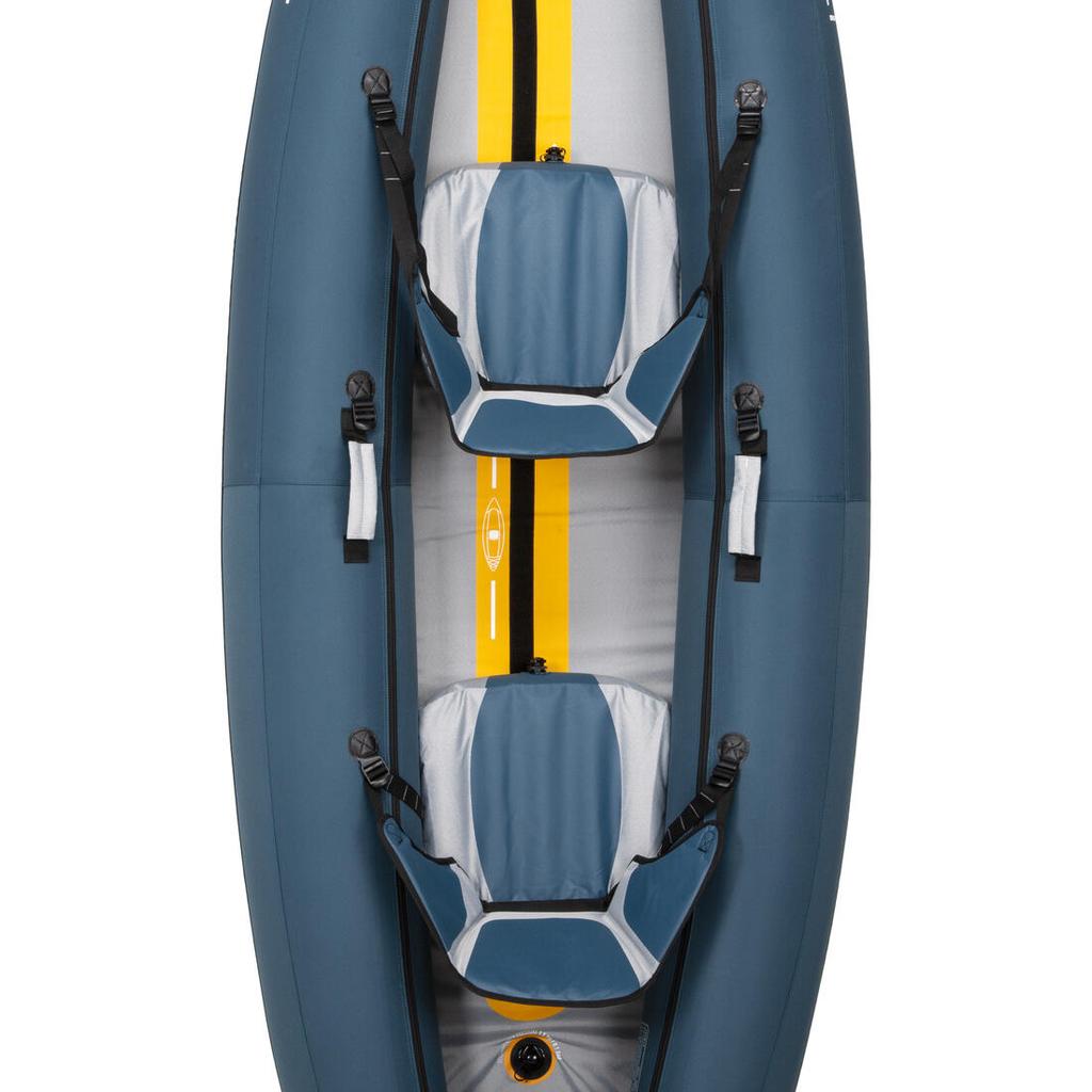 DECATHLON Comfort Kayak Inflatable Polyethylene Terephthalate
