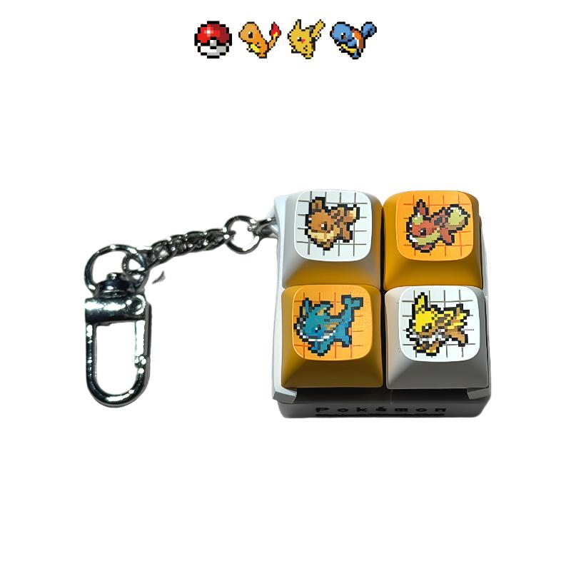 Pokemon x CU Keychain Collection | Keycap, Flipbook & Acrylic Keychain