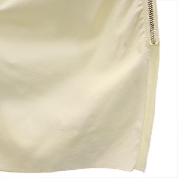 Emilio Pucci Made In Italy No Sleeve One Piece I38 White System Side Zip Women Used