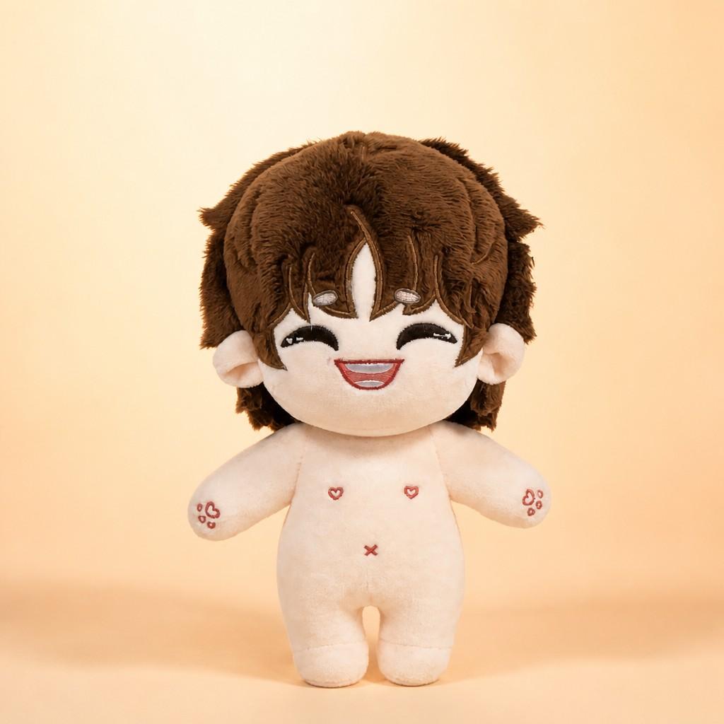 Custom PP Cotton Filling Plush Dolls 20cm Kpop Idol Cute Animal Design Custom Sizes Stuffed Plush Toys
