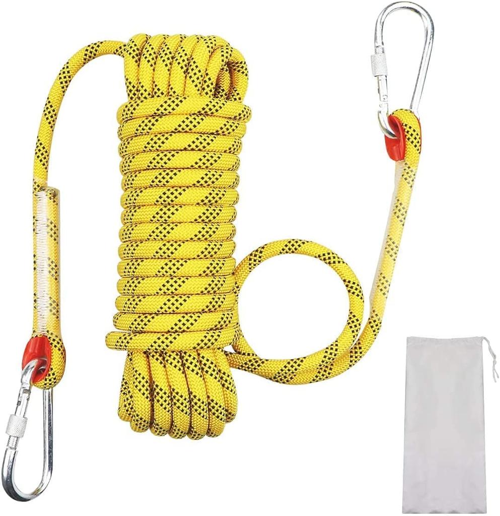 Wlikn Tragfähigkeit Waschkatastrophe Starker Wind Aufbewahrungstasche Inklusive Mehrzweckseil, 10mm, 2100kg, 10M/20M/30M, Wasserdicht, Langlebig, Hilfe, Zelt,