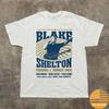 BLAKE SHELTON FRIENDS Amp; HEROES Tour 2025 T Shirt Full Size S5XL Unisex T-Shirt