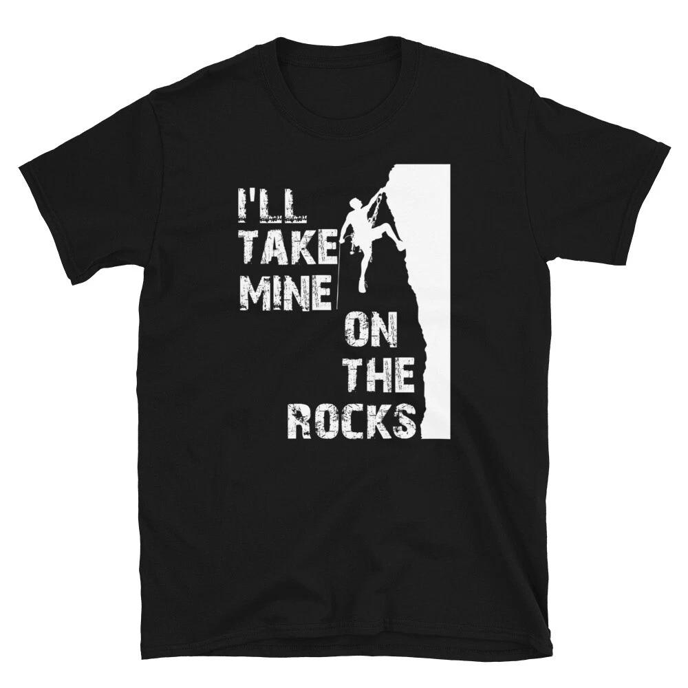 Rock Climbing Simple Classic T-Shirt L