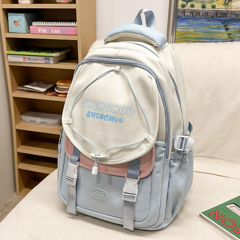 Children's school bag Elementary school girl Junior high school student High school cute girl tutoring bag Backpack fashion backpack