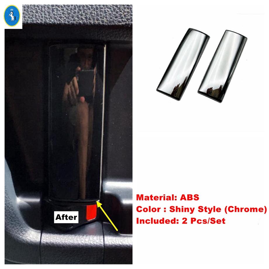 Car Center Console Rear Water Cup Holder Door Handle Decor Frame Cover Trim Accessories For Toyota Noah / Voxy 90