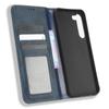 Retro Texture Phone Case for Samsung Galaxy S23,PU Leather Stand Wallet Cellphone Cover