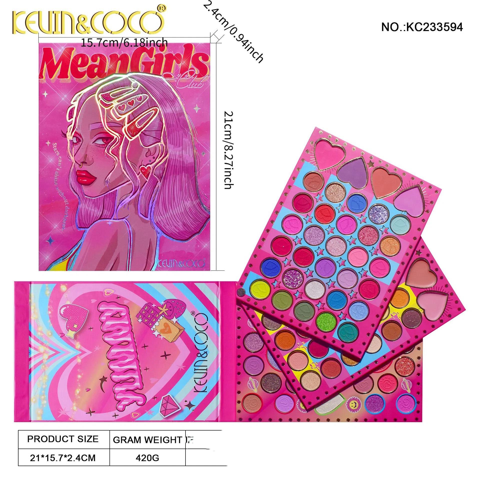 

Палитра теней для век Kevin&coco 96 Color Problem Girl Pearl Matte Highlight Blush All-in-one