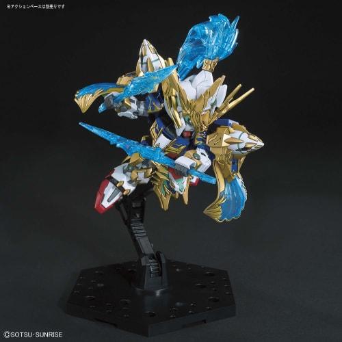 SD Gundam Sangoku Soketsuden Choun 00 Gundam & Aoi Ryukoku Color-coded plastic model BAS5057609