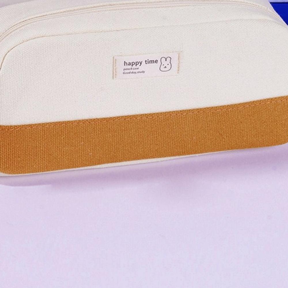 Desktop Organizer Pencil Bag Large Capacity Storage Bag Simple Stationery Bag  Student