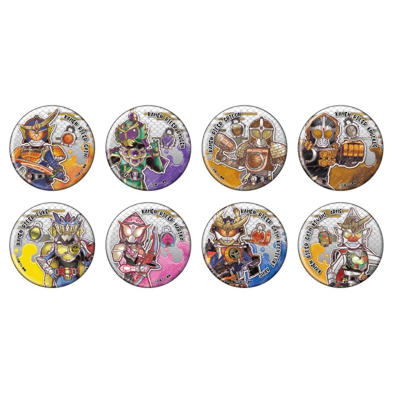 

Значок Kamen Rider Gaim 01 Art Can, коробка из 8 шт. [Иллюстрация графика]